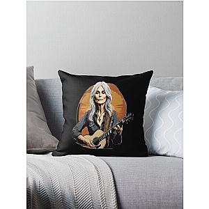 Emmylou Harris Throw Pillow