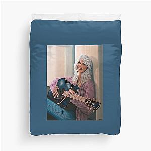 Emmylou Harris Painting Duvet Cover