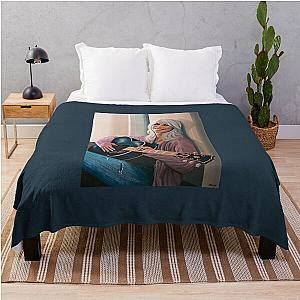 Emmylou Harris Painting Throw Blanket