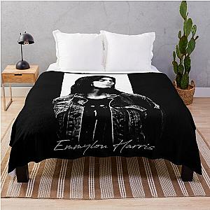 Emmylou Harris T-ShirtEmmylou Harris - Retro Throw Blanket