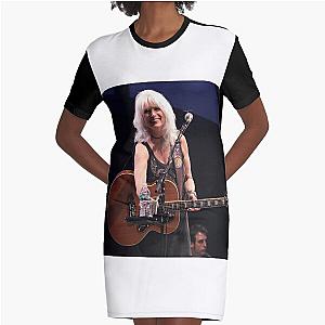 Emmylou Harris - Photograph Graphic T-Shirt Dress