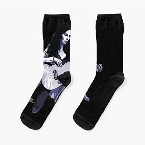 Vintage Retro Emmylou Harris Gifts For Movie Fans Socks