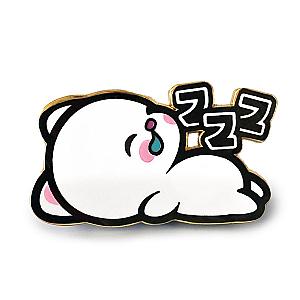 Animals Enamel Pin - Little Cuties Sleeping Kitty Hard Enamel Pin CP2109