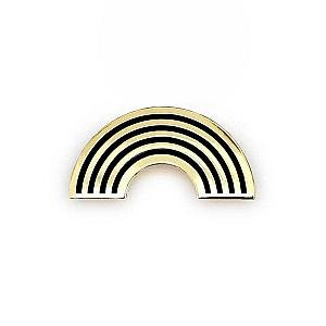 Kawail Enamel Pin - Gold Rainbow Enamel Pin OE2109