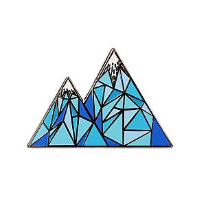 Geometric Mountain – Colorado / Mountain Life Enamel Pin RS2109
