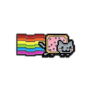 Nyan Cat Pin - Rainbow Cat Meme Enamel Pin RS2109