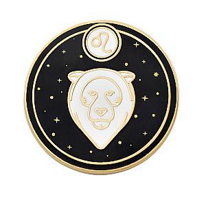 Astrological Sign Enamel Pin - Leo Astrological Sign Pin - Star Sign / Astrology Enamel Pins for Birth Sign / Birthday Gift RS2109
