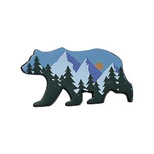 Animals Enamel Pin - Bear Mountain Sunset Enamel Pin - Hiking, Colorado, Outdoors, Gift Lapel Pin RS2109