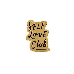 Quote Enamel Pin - Self Love Club Enamel Pin OE2109