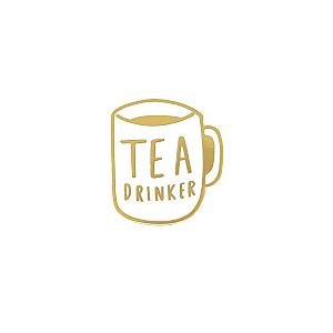 Quote Enamel Pin - Tea Drinker Enamel Pin OE2109