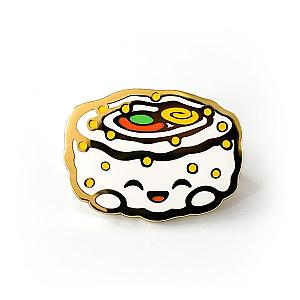 Foods Enamel Pin - California Roll Sushi Hard Enamel Pin CP2109