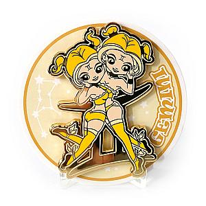 Cartoon Enamel Pin - Gemini Hard Enamel Pin CP2109