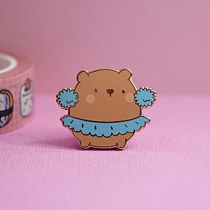 Animals Enamel Pin - Dancing Bear Enamel Pin TT2109