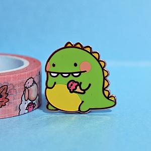 Animals Enamel Pin - Cute Dinosaur Enamel Pin TT2109