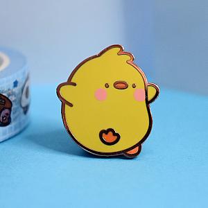 Animals Enamel Pin - Cute Chick Enamel Pin TT2109