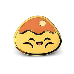 Foods Enamel Pin - Baked Pork Bun Dim Sum Hard Enamel Pin CP2109