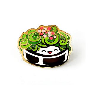 Foods Enamel Pin - Chuka Wakame Hard Enamel Pin CP2109