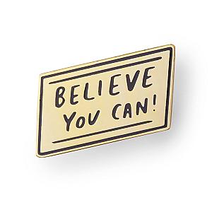 Quote Enamel Pin - Believe You Can Enamel Pin OE2109