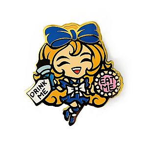 Cartoon Enamel Pin - Alice in Wonderland Hard Enamel Pin CP2109