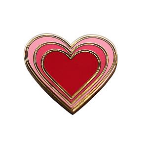 Love Enamel Pin - Radiant Heart – Enamel Pin for your Life RS2109