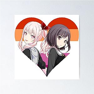 Mizuki  Ena Lesbian Heart Poster