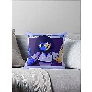 ENA inspired sticker Throw Pillow