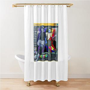 Ena and Moony Shower Curtain