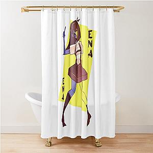 Ena Are-You-Okay-Ena Pop-Up Official Shower Curtain