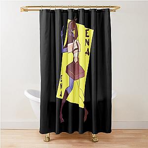 Ena Are-You-Okay-Ena Pop-Up Official Shower Curtain