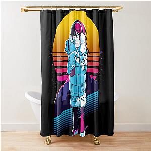 Ena - Laid Back Camp *80s retro* Shower Curtain