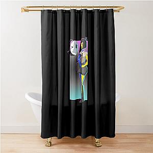 Ena and Moony!  Shower Curtain