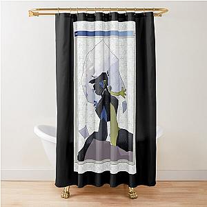 Ena Rain Rock Shower Curtain