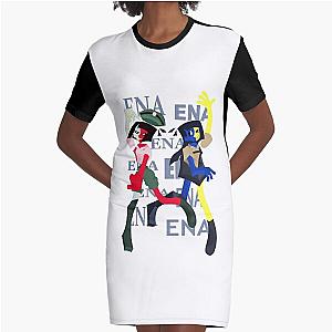 ena ena ena!!! Graphic T-Shirt Dress