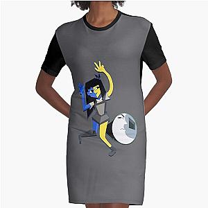 ENA and Moony! Graphic T-Shirt Dress