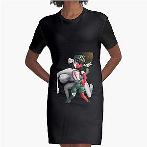 ENA - Humanoid Moony Graphic T-Shirt Dress