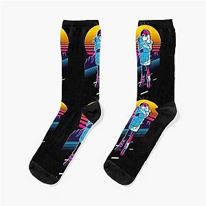 Ena - Laid Back Camp *80s retro* Socks