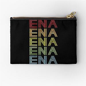 Ena Name T Shirt - Ena Vintage Retro Ena Name Gift Item Tee Zipper Pouch