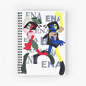 ena ena ena!!! Spiral Notebook