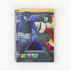 Ena and Moony Spiral Notebook