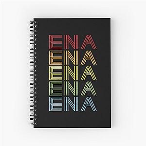 Ena Name T Shirt - Ena Vintage Retro Ena Name Gift Item Tee Spiral Notebook