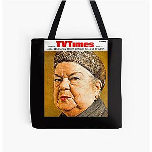 Ena Sharples All Over Print Tote Bag