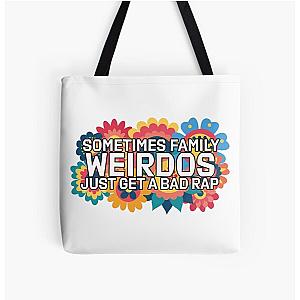 Sometimes Family Weirdos Just Get A Bad Rap Encanto All Over Print Tote Bag RB3005