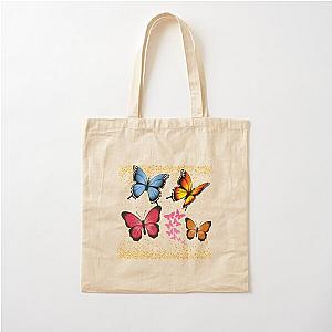 Encanto Butterfly golden sparkles   Cotton Tote Bag RB3005