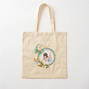 ENCANTO BUTTERFLY, yellow cute Cotton Tote Bag RB3005