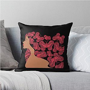 encanto butterfly Hair art Throw Pillow RB3005