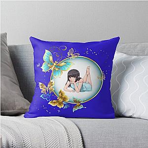 ENCANTO BUTTERFLY, yellow cute Throw Pillow RB3005