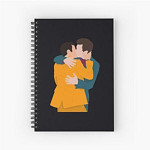 Klaine Engage	t Kiss  	 Spiral Notebook