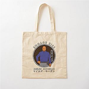 ENGAGE - KISS MILES MORGAN Cotton Tote Bag
