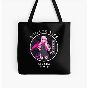 ENGAGE KISS KISARA All Over Print Tote Bag