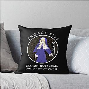ENGAGE KISS SHARON HOLYGRAIL Throw Pillow